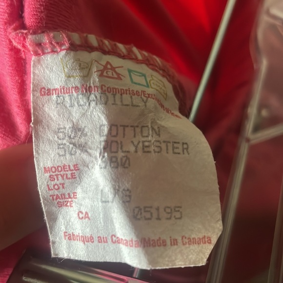 Vintage Picadilly hot pink high waisted midi skirt with gorgeous button detail - Picture 4 of 5